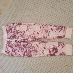 BCBGeneration sweat pants pink camo